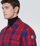 Moncler Checked wool shirt