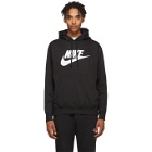 Nike Black Fleece Sportswear Club Hoodie