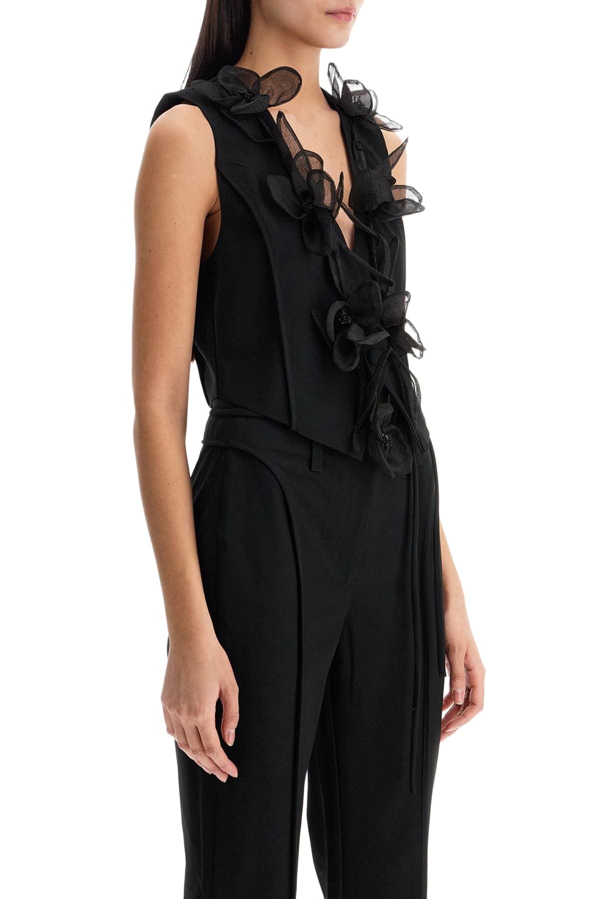 Rotate by Birger Christensen Flower Waistcoat