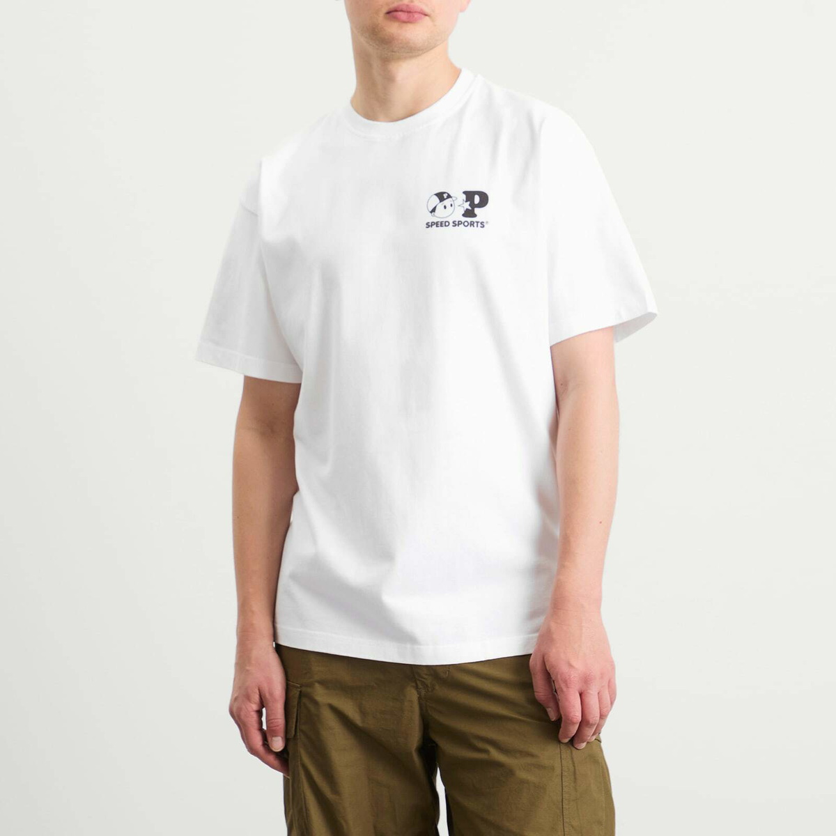 Pawa Speed Sports Men's Pawa Autos T-Shirt in White