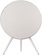 Bang & Olufsen White & Silver Beoplay A9 4th Generation Speaker