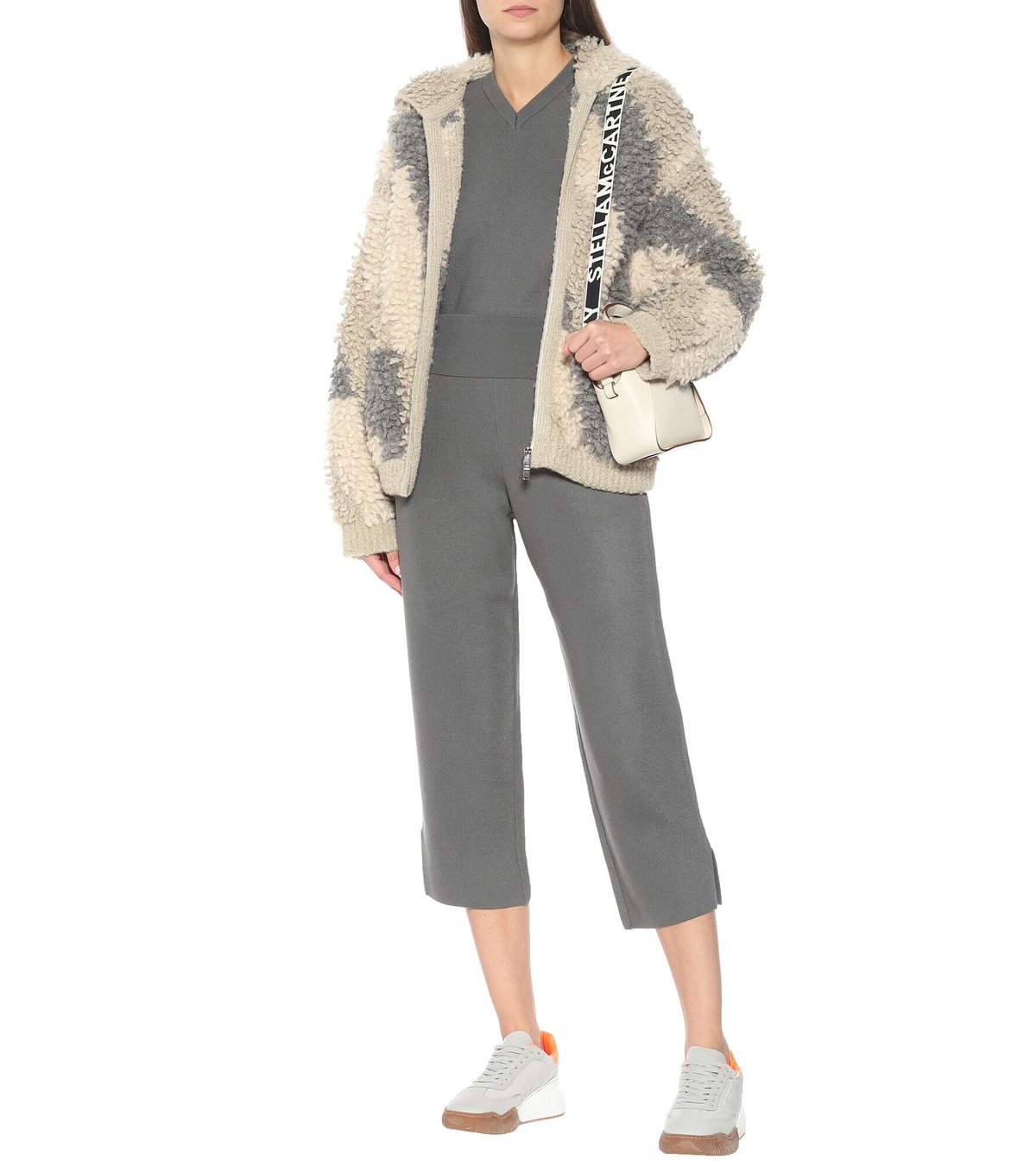 Stella McCartney - Alpaca and wool-blend hoodie