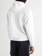 Nike Tennis - NikeCourt Logo-Appliquéd Cotton-Blend Jersey Hoodie - White