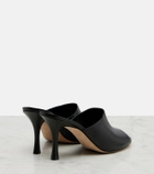 The Row Ella leather mules