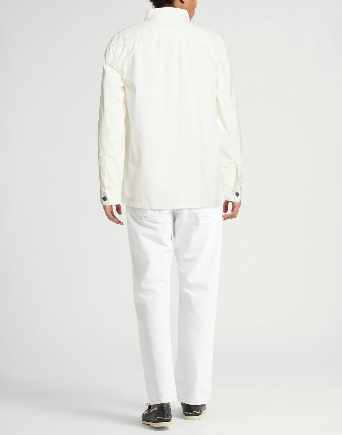 Barbour International Mens Shirt in Off white