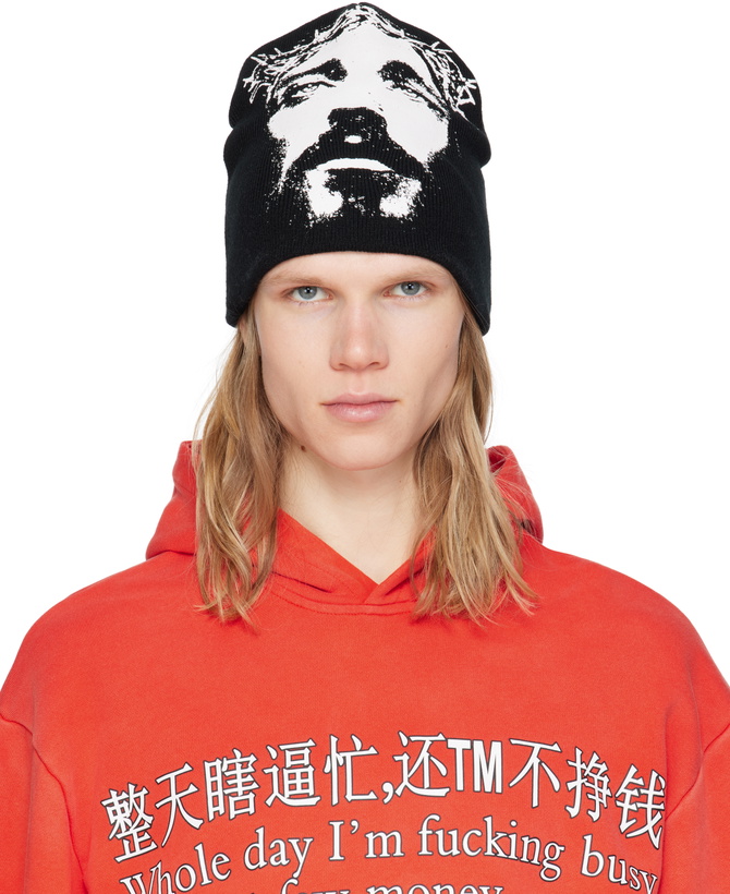 Photo: Praying Black 'Jesus' Beanie
