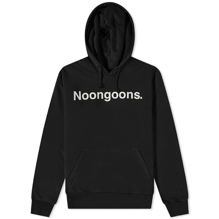 Photo: Noon Goons Men's Here To Stay Popover Hoody in Black