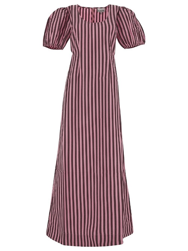 Photo: Ganni Striped Cutout Maxi Dress
