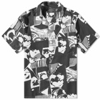 Portuguese Flannel Men's Cuca Vacation Shirt in Black