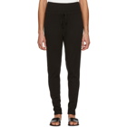 Live the Process Black High-Waisted Drawstring Lounge Pants