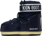 Moon Boot Blue Icon Low Nylon Boots