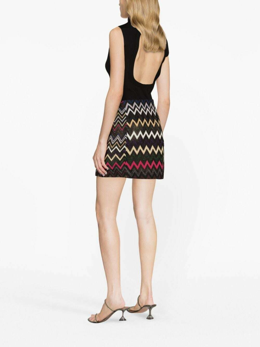 MISSONI - Zig Zag Pattern Mini Skirt Missoni