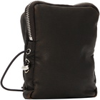 Kijun Brown Mini Faux-Leather Bag