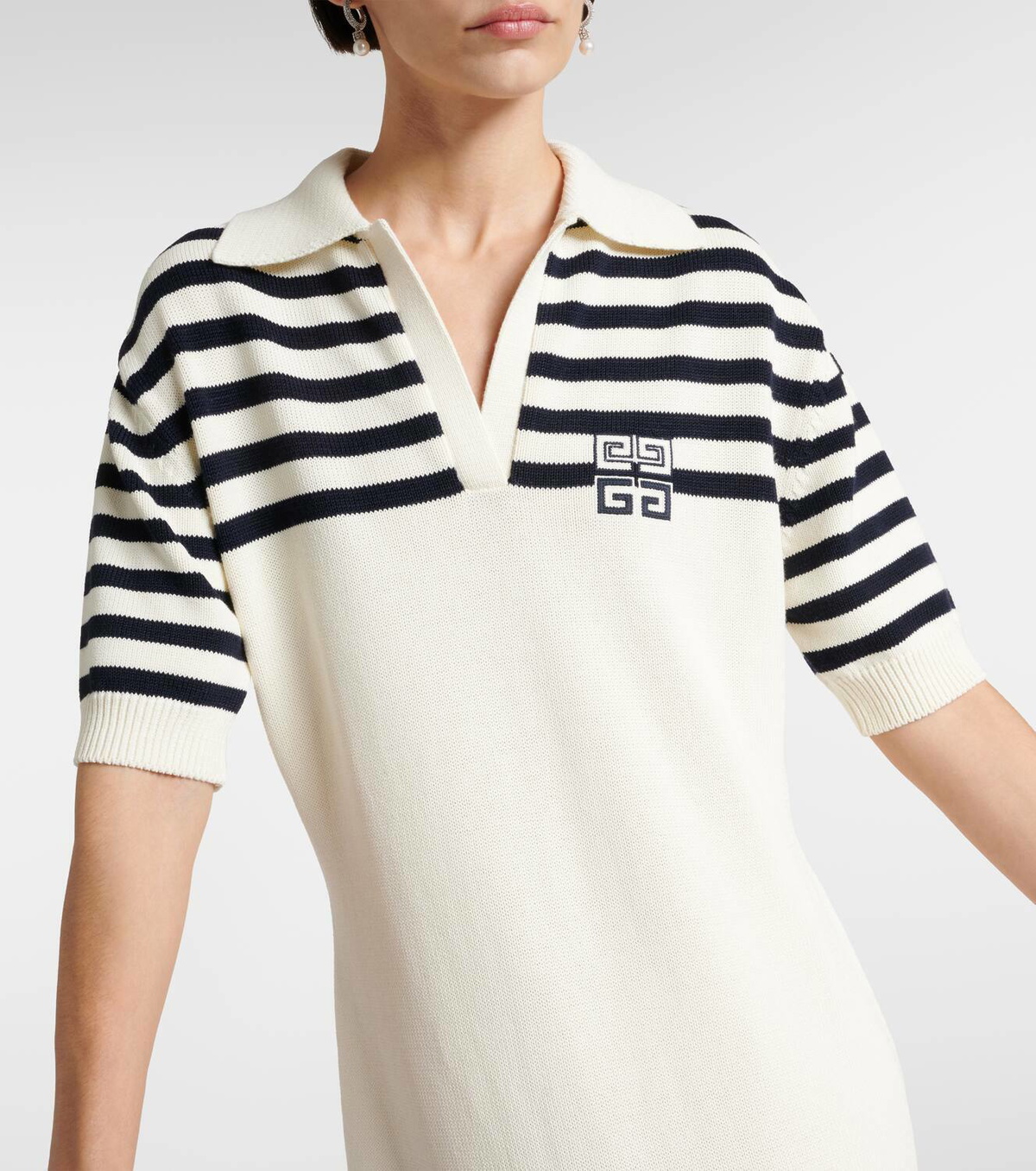 Givenchy 4G striped polo dress Givenchy