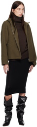 Max Mara Leisure Black Melk Midi Skirt