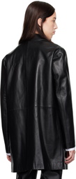 Calvin Klein Black Halo Leather Jacket