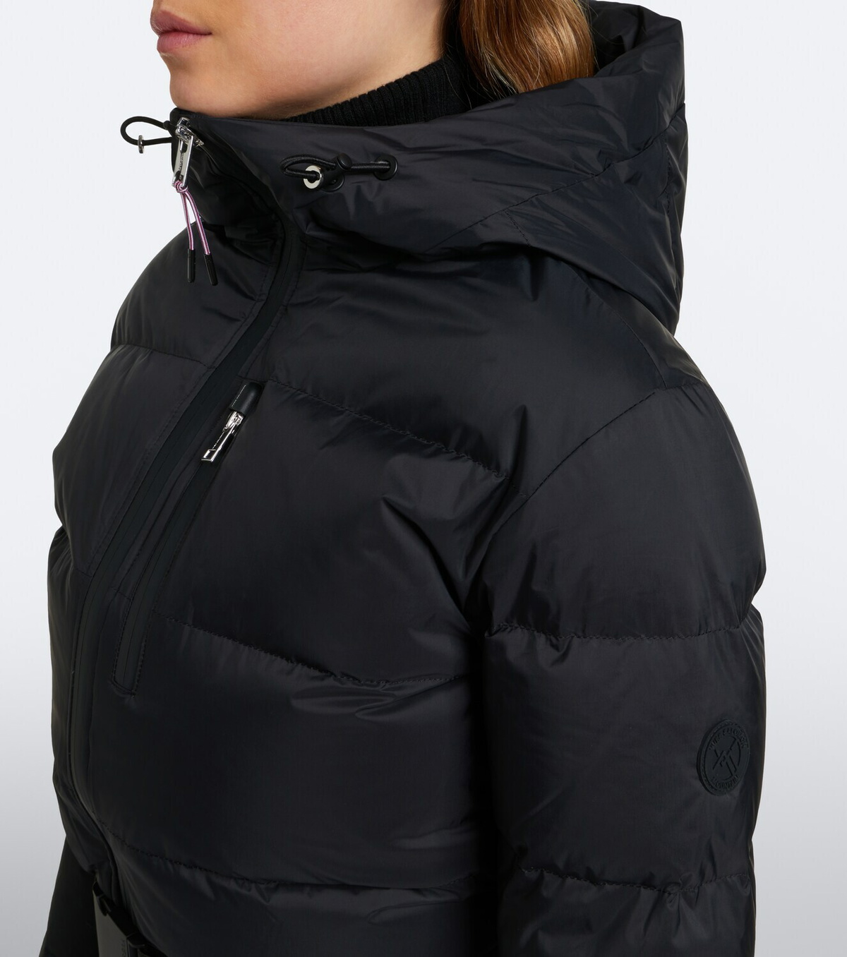 Yves Salomon Hooded down ski suit