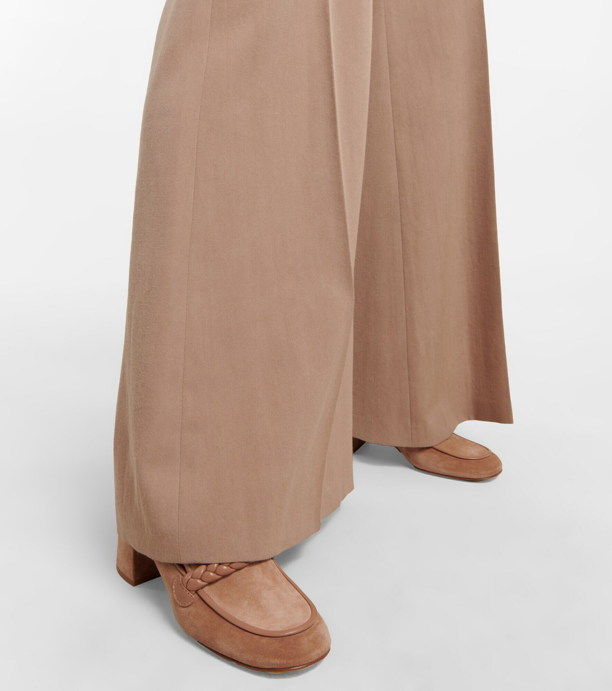 Gianvito Rossi Suede loafer pumps Gianvito Rossi