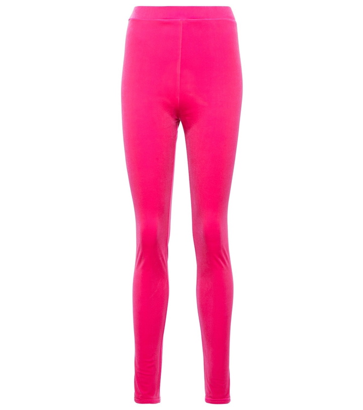 Photo: Alexandre Vauthier Jersey leggings