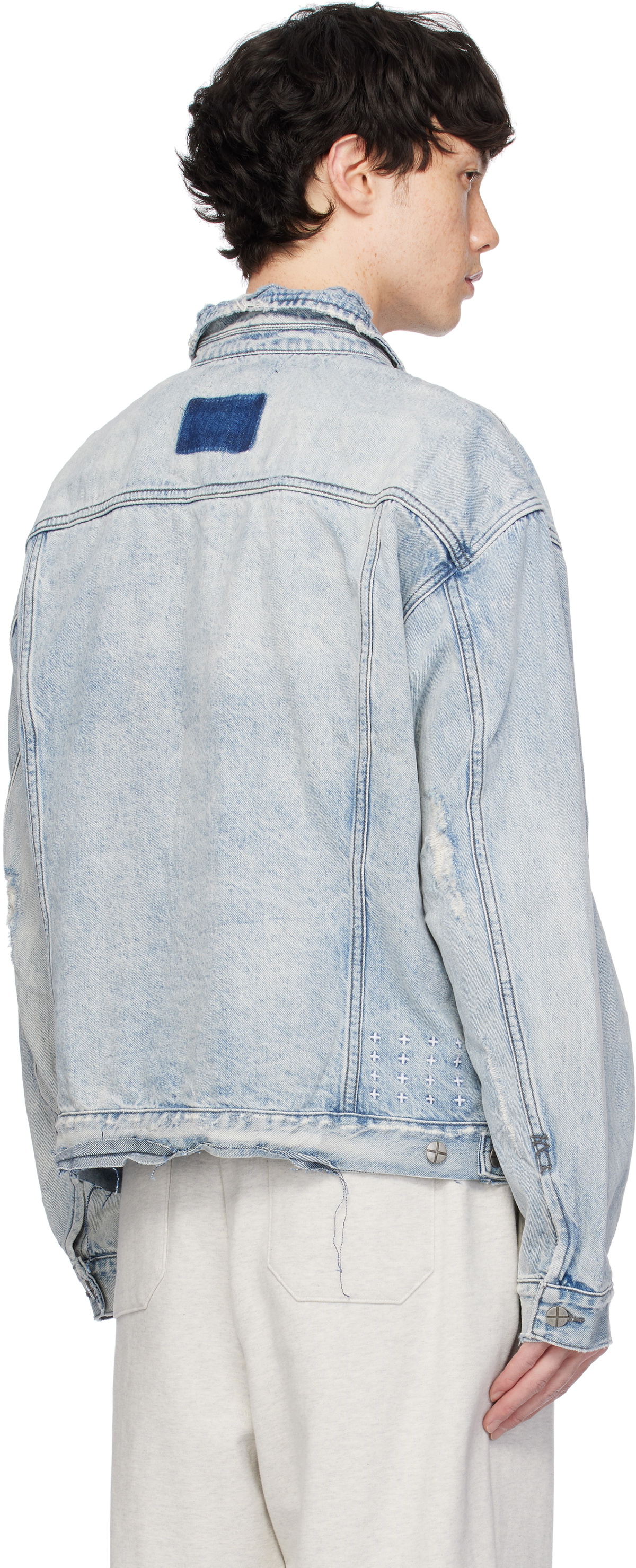 Ksubi Blue Oh G Denim Jacket