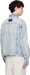 Ksubi Blue Oh G Denim Jacket