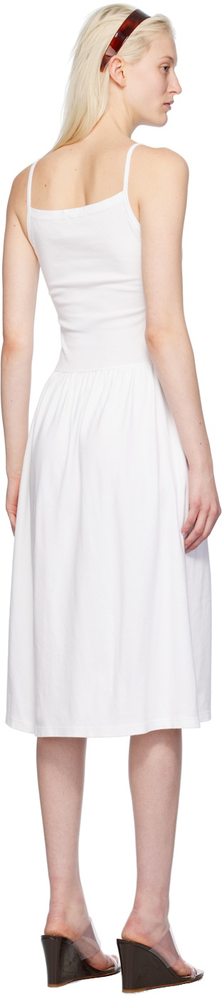 Gil Rodriguez White LaPointe Midi Dress