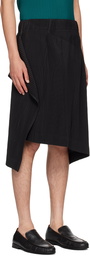 HOMME PLISSÉ ISSEY MIYAKE Gray Rectangle Skirt