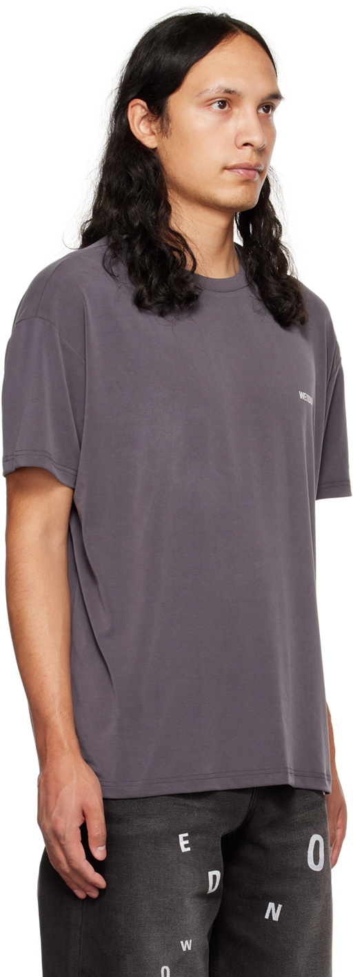 T-shirt Oversize WE11DONE – Logo Imprimé – Taille M – Blanc – Coupe Large Et Tendance