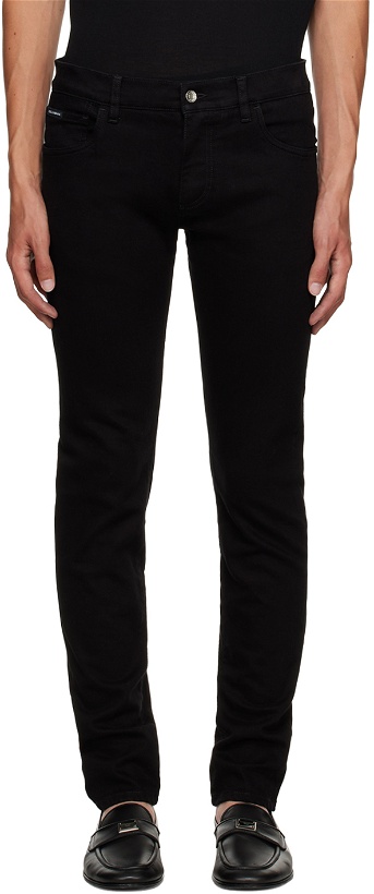 Photo: Dolce & Gabbana Black Skinny Jeans