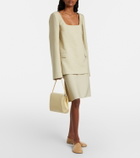 Calvin Klein Collection Tina Small snake-effect leather shoulder bag