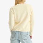 Sporty & Rich Women's Vendome Knitted Jumper in Ecru