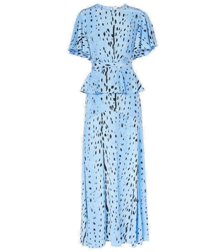 Photo: Diane von Furstenberg Levana printed maxi dress