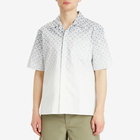 Casablanca Men's Monogram Vacation Shirt in Grey Gradient