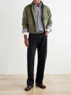 Hartford - Paul Cotton-Flannel Shirt - Gray