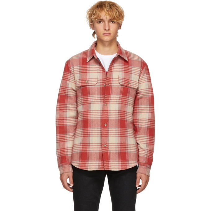 Photo: John Elliott Red Check Quilted Lining Shirt