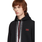 Burberry Black Larell Monogram Hoodie