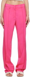 Jacquemus Pink Le Papier 'Le Pantalon Camargue' Trousers