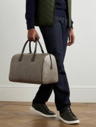 Montblanc - Large 142 Textured-Leather Weekend Bag