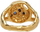 Alighieri Gold 'The Sapphire's Path' Ring