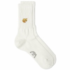 Rostersox Tiger Socks in White