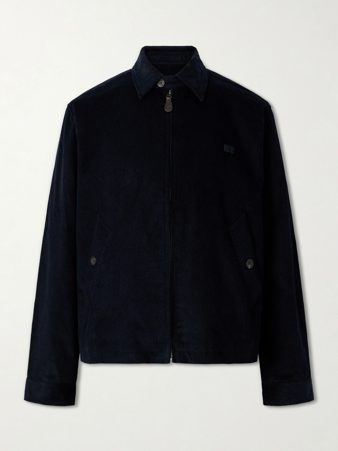 Wales Bonner - Drew Cotton-Corduroy Blouson Jacket - Blue