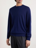 SEASE - Lasca Wish® Virgin Wool T-Shirt - Blue