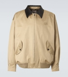Miu Miu Cotton twill blouson jacket