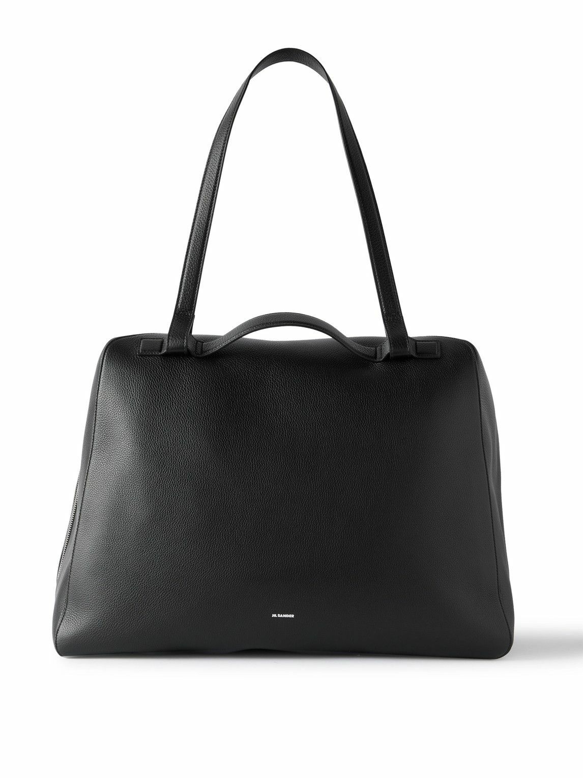 Jil Sander Black Rivet Border Tote Jil Sander