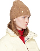 UNDERCOVER Beige Sequin Beanie