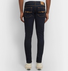 Nudie Jeans - Skinny Lin Organic Stretch-Denim Jeans - Men - Dark denim