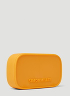 Pill Clutch Bag in Orange