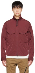 C.P. Company Burgundy Water-Resistant Jacket