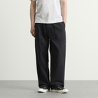 Butter Goods Men's Pleated Trousers in Washed Black