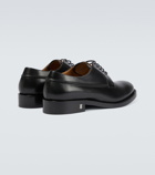 Burberry - Monogram leather Derby shoes